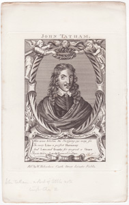 antique portrait from Pepys Diary